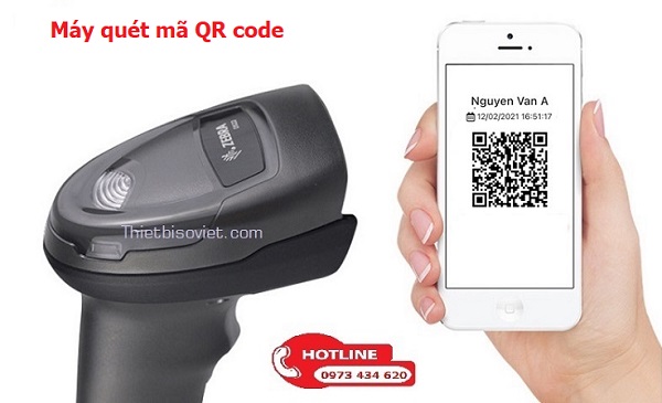 Top 04 máy quét mã QR code phổ biến  nhất hiện nay