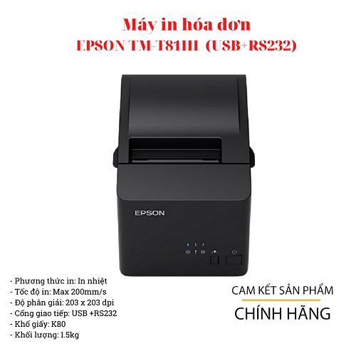 Máy in hóa đơn Epson TM-T81III