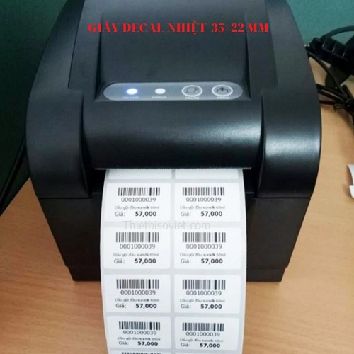 Phân phối decal nhiệt 2 tem 35x22mm tại Quận 7 – TP.HCM