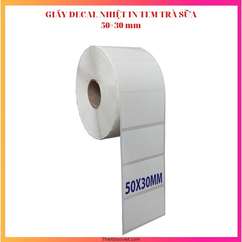Tem decal trà sữa (50×30)mm