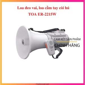 Loa phát thanh đeo vai có còi hụ TOA ER-2215W
