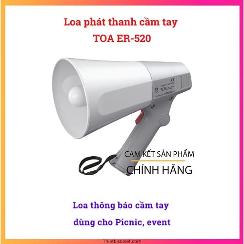 Loa cầm tay 10W TOA ER-520