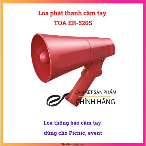 Loa cầm tay có còi TOA ER-520S