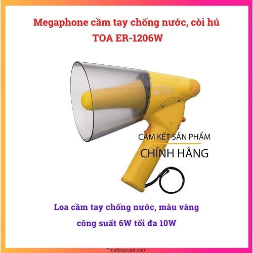 Loa cầm tay chống nước TOA ER-1206W