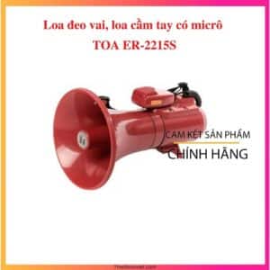 Loa phát thanh đeo vai 15W có Micro TOA ER-2215S