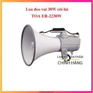 Loa phát thanh đeo vai có còi hụ TOA ER-2230W