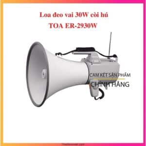 Loa phát thanh đeo vai có còi hụ TOA ER-2930W