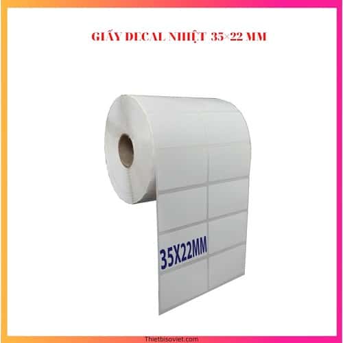 Phân phối decal nhiệt 2 tem 35x22mm tại Thủ Đức giá rẻ