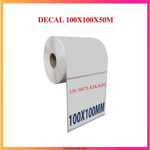 Phân phối giấy decal nhiệt 100×100mm tại Thủ Đức TP.HCM