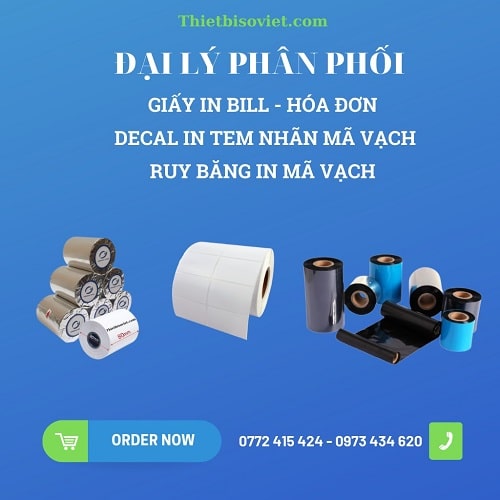 Phân phối giấy in nhiệt K80x80 tại Phường Hiệp Bình Phước – Quận Thủ Đức