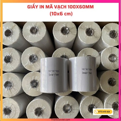Decal in mã vạch 100x60mm