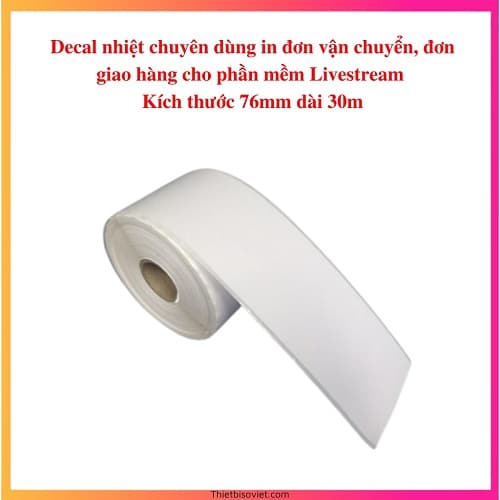Phân phối giấy in liên tục in bill livestream tại Thủ Đức giá rẻ