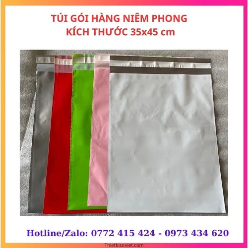 Túi gói hàng niêm phong 35x45 cm cao cấp loại dày