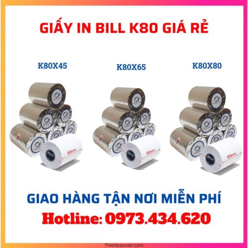 Giấy in nhiệt K80x80