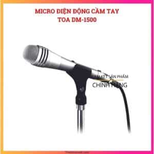 Micro điện động dạng cầm tay TOA DM-1500