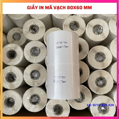 Giấy in mã vạch 80x60
