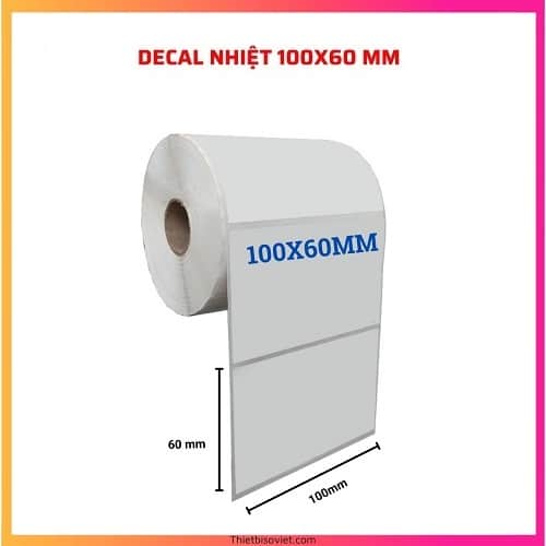 Decal nhiệt 100x60mm - Decal nhiệt 10x6 cm