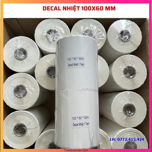Decal nhiệt 100x60mm - Decal nhiệt 10x6 cm