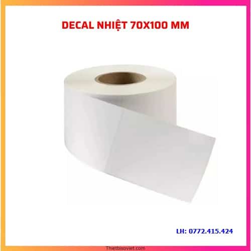 Decal nhiệt 70x100mm - Decal nhiệt 7x10 cm
