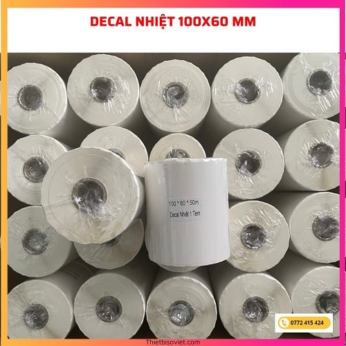 Decal nhiệt 100x60mm - Decal nhiệt 10x6 cm