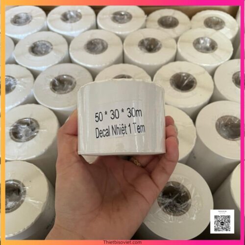 Decal nhiệt 50x30
