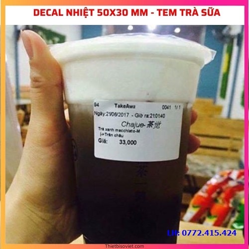 Decal nhiệt 50x30 - Decal nhiệt 5x3 cm