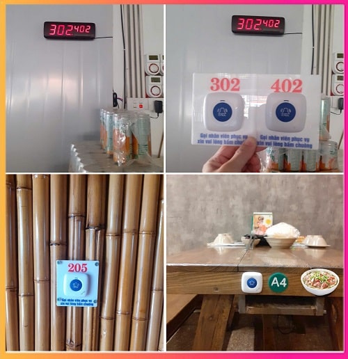 hệ thống chuông gọi phục vụ RINGO