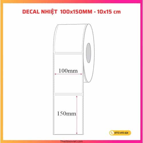 Decal nhiệt 100x150mm
