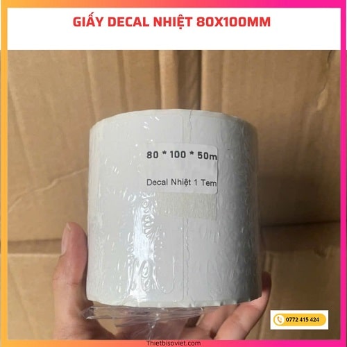 Tem in nhiệt 80x100mm Phường Thuận An, Bình Dương