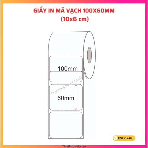 Decal Thường 100x60mm (10x6cm) tại Quận Gò Vấp giao nhanh